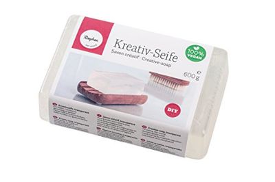 Rayher 34227000 Hobby Creatieve Zeep, Transparant/Wit