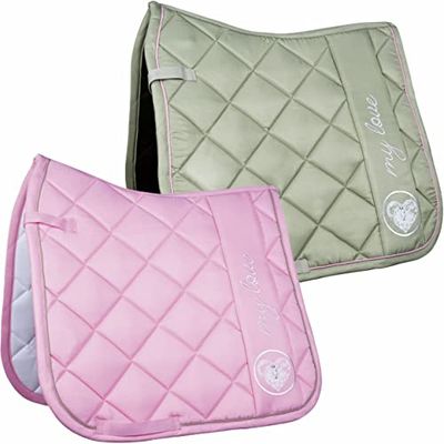 HKM Horse Spirit Tapis de selle Rose Taille Unique