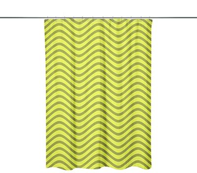 Bonamaison Shower Curtain, Polyester, Multicolor, 150x200