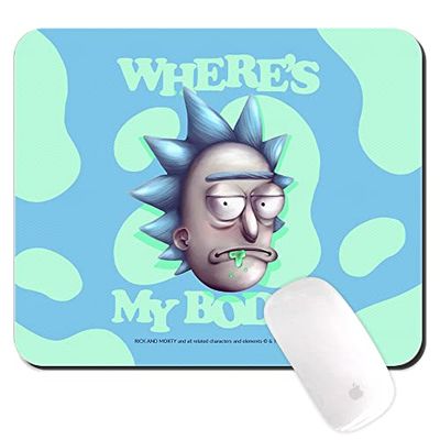 ERT GROUP Tapis de Souris Rick et Morty Original et sous Licence Officielle, Motif Rick et Morty 034 Multicolore, Tapis de Souris antidérapant pour Ordinateur 225 mm x 189 mm