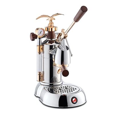 La Pavoni LPLEXP01EU, Maquina de espresso Expo 2015, Chrome/or