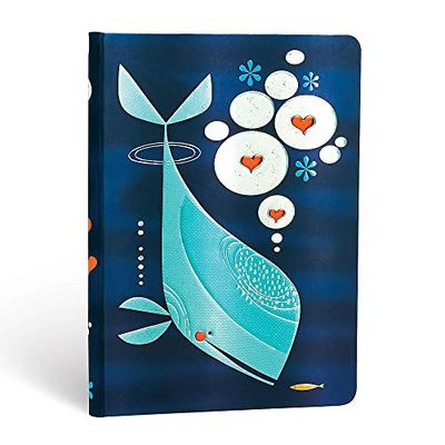 Carnet à couverture rigide La Baleine et Compagnie - Midi - Non ligné - 176 p.: Unlined Midi