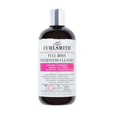 Curlsmith - Full Body Weightless Cleanser, Volumizing Shampoo for Wavy, Curly or Coily Hair, Vegan (355ml/12fl oz)