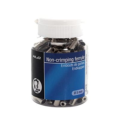 XLC BR-X10 KIT TOPES FUNDA FRENO 5mm NEGRO (200U)