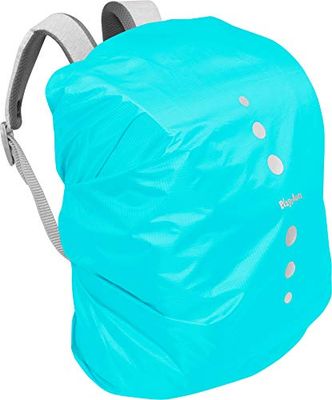 Playshoes Uniseks regenhoes voor kinderen, voor rugzak, regenhoes (1 stuk), turquoise, Large, regenhoes voor rugzak