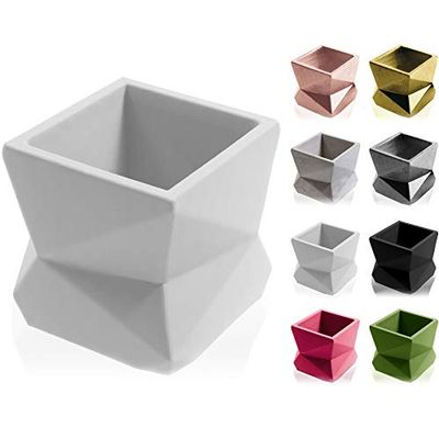 concrette Blomkruka blomkruka cement växtkök kruka betonad kruka modern No3 Ø 7,5 cm | 17 färger