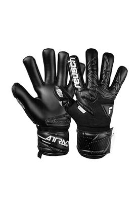 Reusch Attrakt Infinity NC Junior greppvänliga och ventilerande målvaktshandskar fotbollshandskar för barn och tonåringar för pojkar flickor perfekt lämpliga för konstgräs