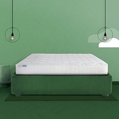 Farmarelax Top Soft Memory Espuma viscoelástica, Memoria, Color Blanco, 80x190