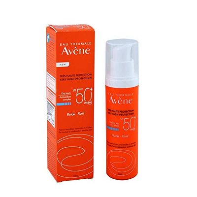 Avene Fluide 50+ Spraye do ochrony przeciwsłonecznej, 1 sztuka x 50 ml