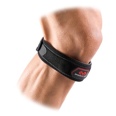 McDavid Heren knieband-414 knieband, zwart, één maat, eenheidsmaat