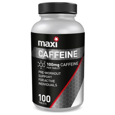 MAXIMUSCLE Caffeine Tablets 100mg 100'S