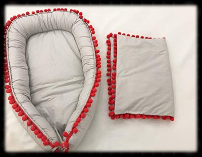 Multifunctioneel babynest Cocoon Baby Baby Baby Cocoon Bumper Reiswieg 100% Katoen Anti-allergeen+deken
