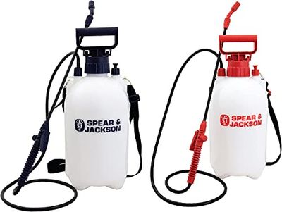 Spear & Jackson Pulvérisateur à pompe - 5L - Lot de 2