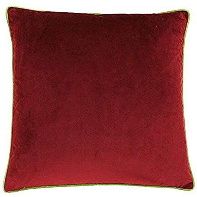 Paoletti Riva Meridian Coleção inspirada, poliéster, castanho/musgo, 55 x 55 cm