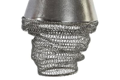 LAMPARA TECHO METAL 15X15X30 DESGASTADO NEGRO