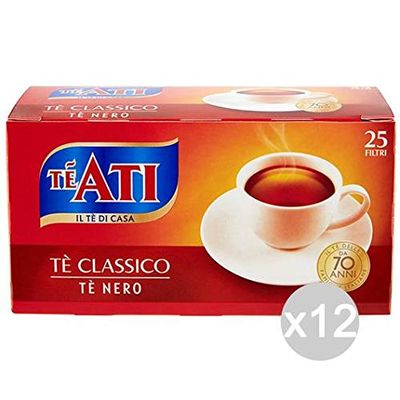 The Ati Set 12 25 Filtri Gr 37.5 Bevanda Bibita Analcolica, Multicolore, Unica