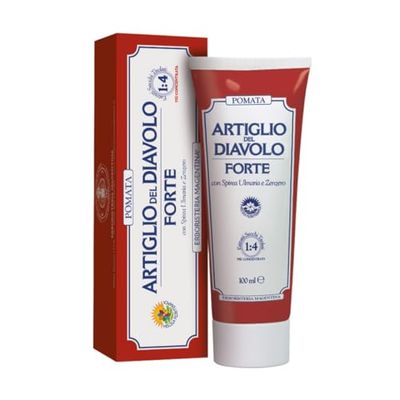 Erboristeria Magentina Pomata Artiglio del Diavolo Forte, Con Spirea Ulmaria e Zenzero, Crema 100 ml
