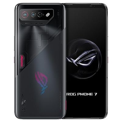 ROG Phone 7, EU Official, Phantom Black, 256GB Storage and 12GB RAM, 6.78 Inches, Snapdragon 8 Gen 2.