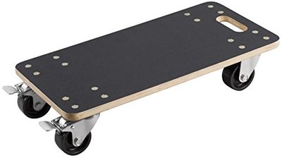 Metafranc Rolo de transporte com capacidade de carga, placa serigrafada, rodas PA rodas, rodas para móveis com travão, ajuda de transporte para mudanças, rodas para móveis, transporte de