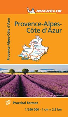 Mini Carte Provence-Alpes-Côte-d'Azur Michelin