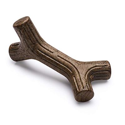 Benebone Maplestick/Bacon Stick piccolo per cani – Bastone giocattolo per masticate energiche, prodotto negli Stati Uniti