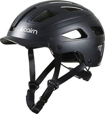 Cairn Clarke Casque Mixte, 02 Noir Mat, M (55/58)