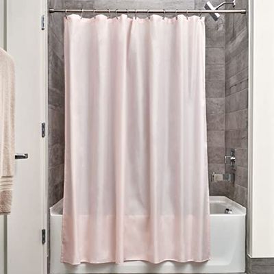 InterDesign iDesign Duschdraperi, 183,0 cm x 183,0 cm, Rosa