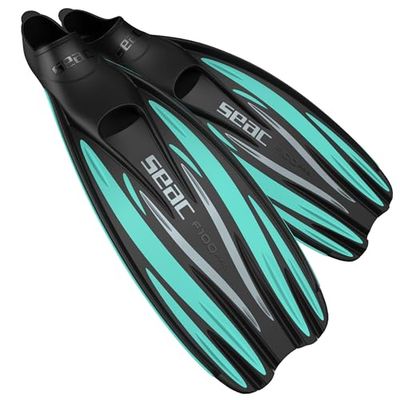 Seac F 100 Pro, Pinne da Subacquea Leggera a Scarpetta Chiusa, per Immersioni e Snorkeling