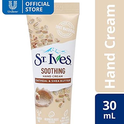 St Ives Hand Cream 30ml Soothing Oatmeal & Shea Butter