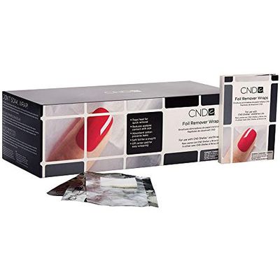 CND Traitement Papillotes de Dissolvant 250 Pièces