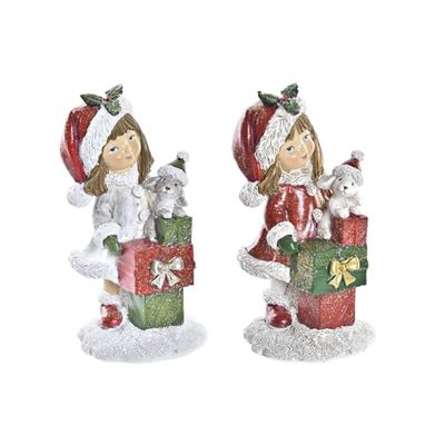 FIGURA RESINA 6,5X6,5X12 NIÑAS 2 SURT