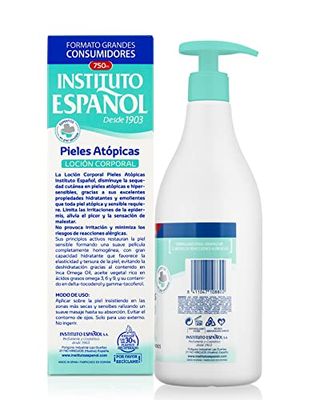 Instituto Español Loción Corporal Piel Atópica, Almond, 750 Mililitro