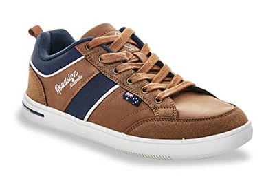 ROADSIGN australia Men's Bidili Sneaker, Tan, 9.5 UK