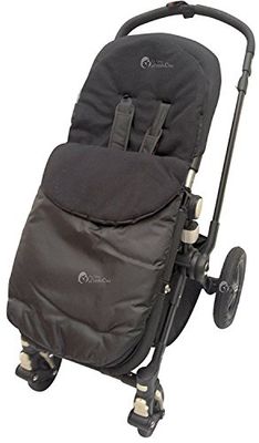 Voetenzak/Gezellige tenen Compatibel met Buggy/Kinderwagen/Kinderwagen Zwart