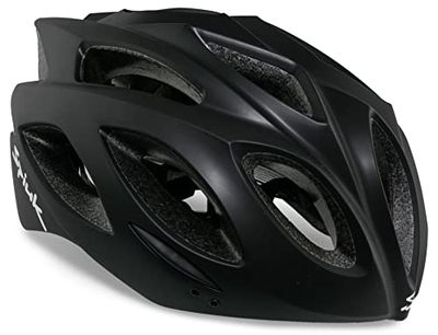 Spiuk Rhombus Capacete unissexo para adulto, preto mate, (M-L) 58-62