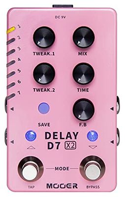Mooer Effects D7 X2 Delay