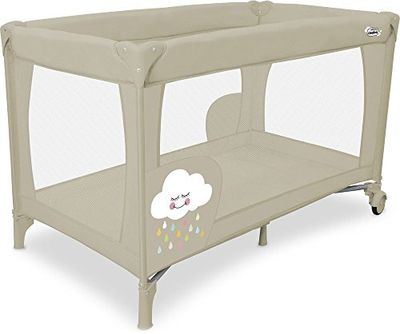 ASALVO Travel Cot, beige