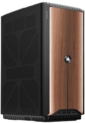 Corsair One i600 Gaming PC – CPU Intel Core Ultra 9 285K Refroidi par Liquide – GPU NVIDIA GeForce RTX 5080 Super Refroidi par Liquide – 64 Go Mémoire Vengeance DDR5 – 2+2 to SSD M.2 – Bois Foncé