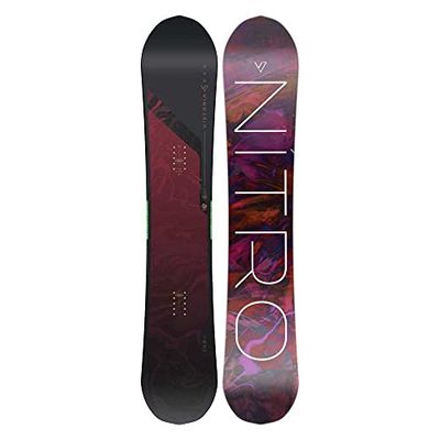 Nitro Snowboards dam Victoria PRO '23, Freerideboard, Directional, Trüe Camber, Mountain, lätt tack vare KOROYD Core teknik