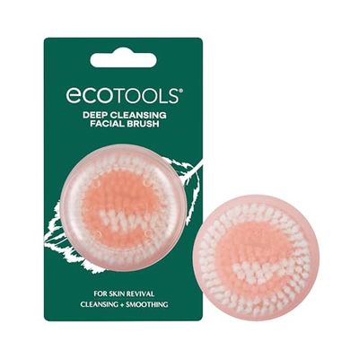 COOLAPA Lot de 2 pinceaux de nettoyage profonds, parfaits pour les pores et le visage, avec capuchon de rangement