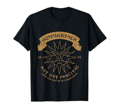 The Wicker Man Distressed Summerisle Sun T-Shirt