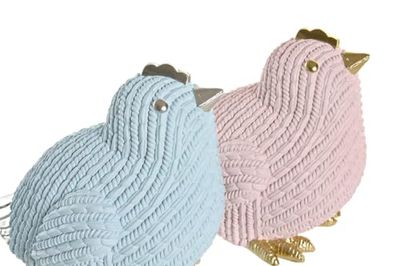FIGURA RESINA 15,5X12X14,5 PAJARITO 2 SURT