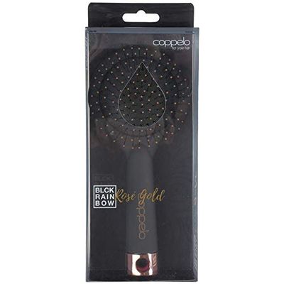 Coppelo Grande brosse à cheveux couleur or rose arc-en-ciel, 0,1 kg