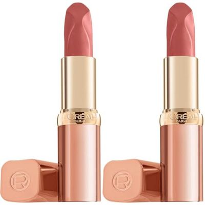 L'Oréal Paris Color Riche Satin Smooth Lipstick, Moisturising Pure Pigment Lip Colour, With Omega 3 & Vitamin E, 173 Impertinent (Pack of 2)