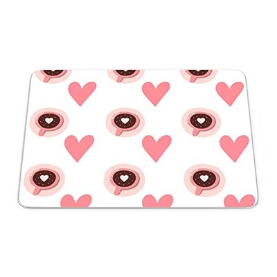 Bonamaison, Rectangular Digital Printed Mouse Mat Non-Slip Bottom for Office and Home Size: 22 x 18 cm
