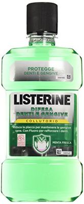 Dientes Listerine Defensa Y Encías Enjuague Bucal 2 Botellas De 250 Ml
