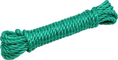 C.A.O. Cuerda de solución de Problemas para Tienda Adulto, Unisex, Verde, 10 m