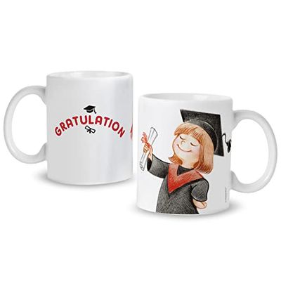 Mopec G357.2.8 Tasse en céramique Glückwunsch fille graduation
