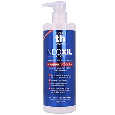 Thader Th Pharma Neoxil Forte Shampooing Anti-Perte de Cheveux Hypoallergéne 400 ml