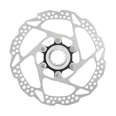 SHIMANO Rotor 160 mm centralne tarcze blokujące, dorośli unisex, wielokolorowe (wielokolorowe), XS